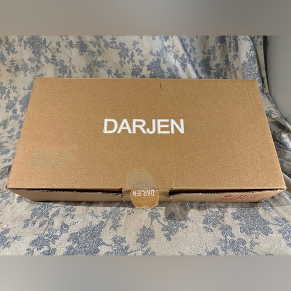 Set of 14 Embossed Gray Glass Candle Votives by Darjen with Box - Picture 2 of 6